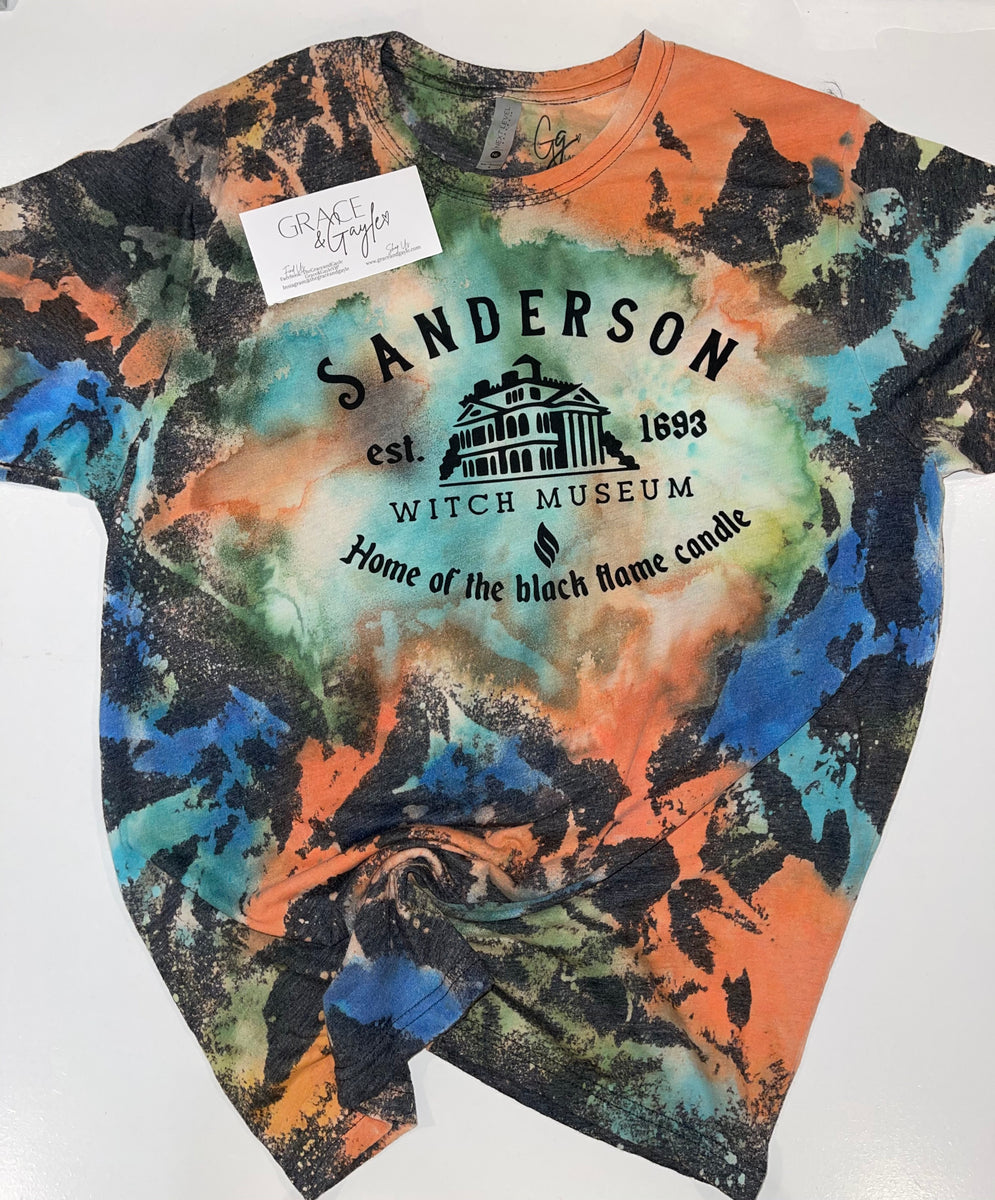 sanderson sisters tie dye shirt