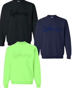 (ER) Explorers Puff Crewneck