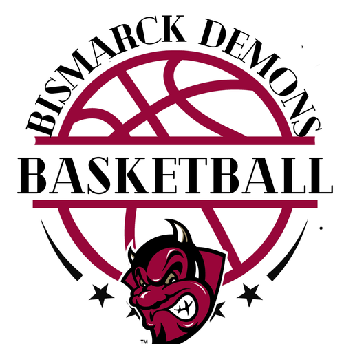 YOUTH Bismarck Demons Basketball Crewneck