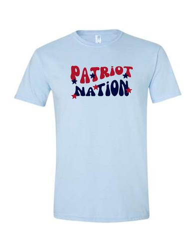 Patriot Nation Retro Blue t