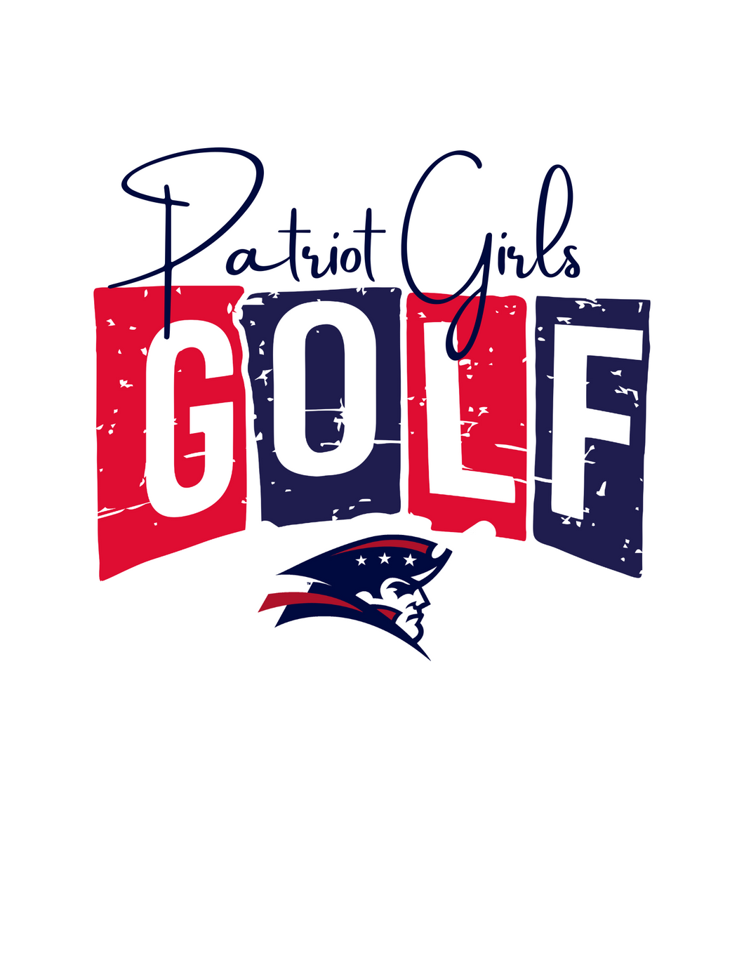 Patriot Girls Golf Crewneck