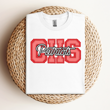 Preppie Patriot- Red