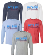 CHS Swim & Dive Diagonal Long Sleeve