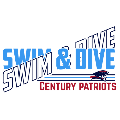 CHS Swim & Dive Diagonal Hoodie