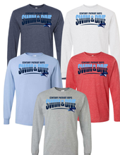 Boys Swim&Dive Blue Long sleeve