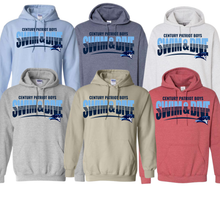 Boys Swim&Dive Blue Hoodie