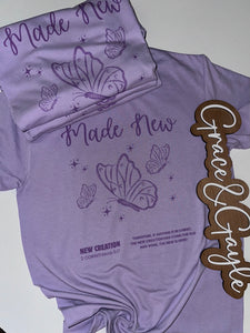 Made New Lilac T