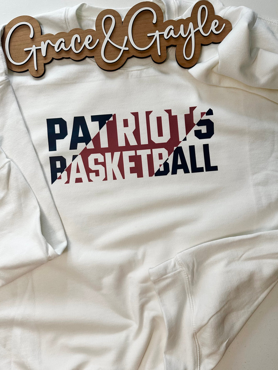 Patriots Basketball Slice Sweatshirt