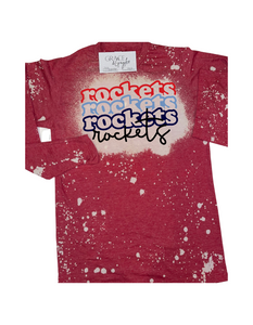 Liberty Rockets Stacked T