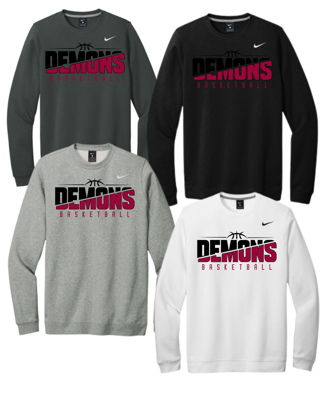 Nike Crewneck Demon Basketball