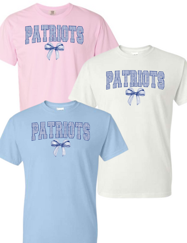Patriots Gingham T