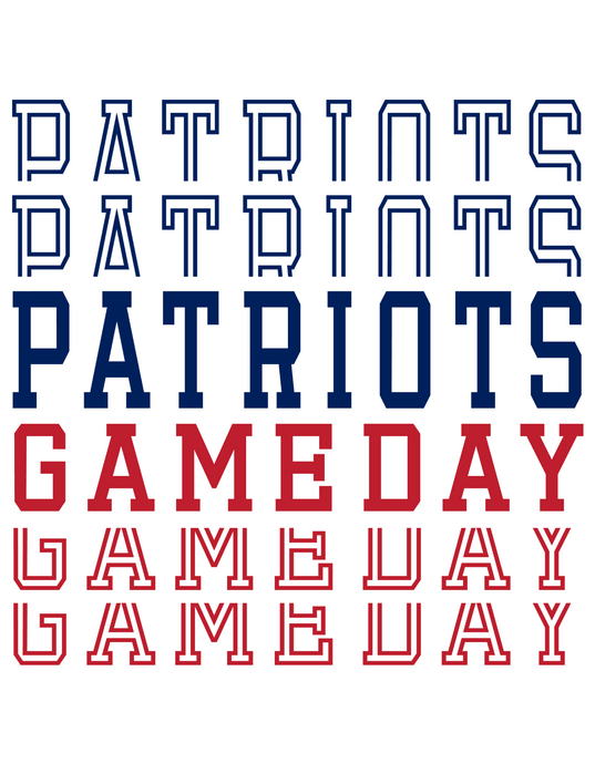 Patriot Game Day T