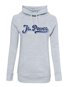 Jr Power Retro Women's Cowl Neck Sweatshirt