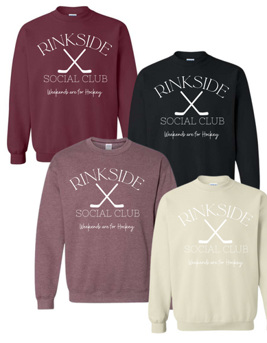 LB Rink Side Social Club Crewneck