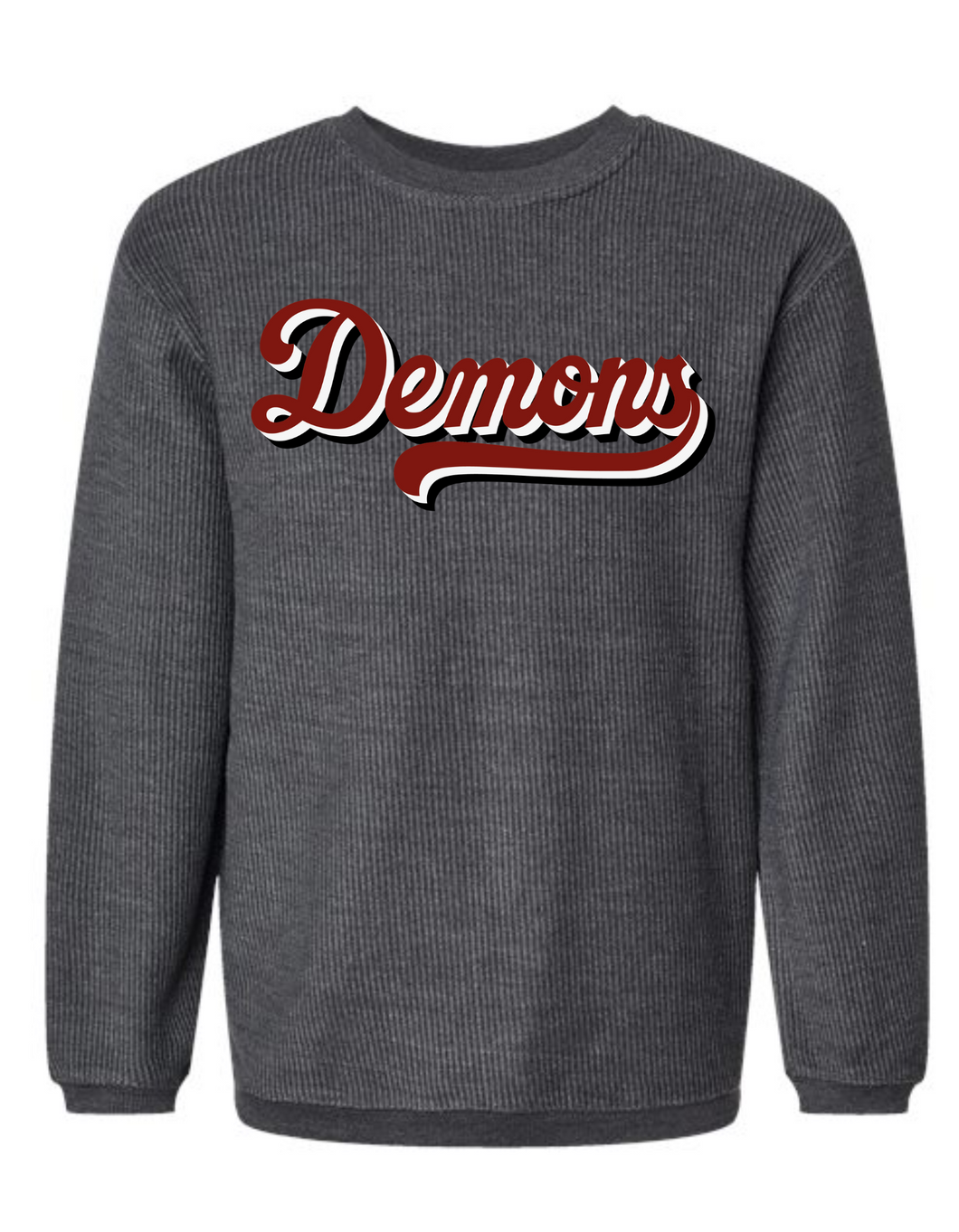 Demons Corded Crewneck