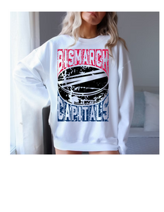 Caps Grunge Crewneck