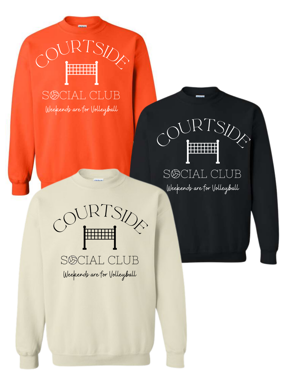 Premier Courtside Social Crewneck