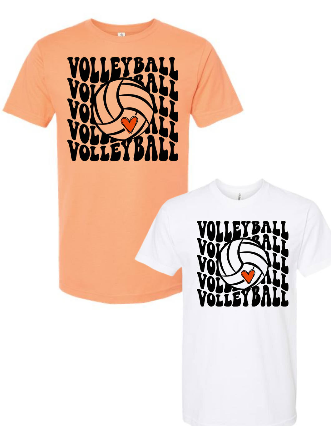 PVC Retro Volleyball T