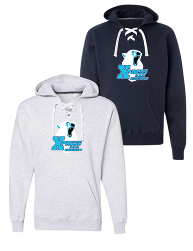 Xpress Lace Up Hoodie