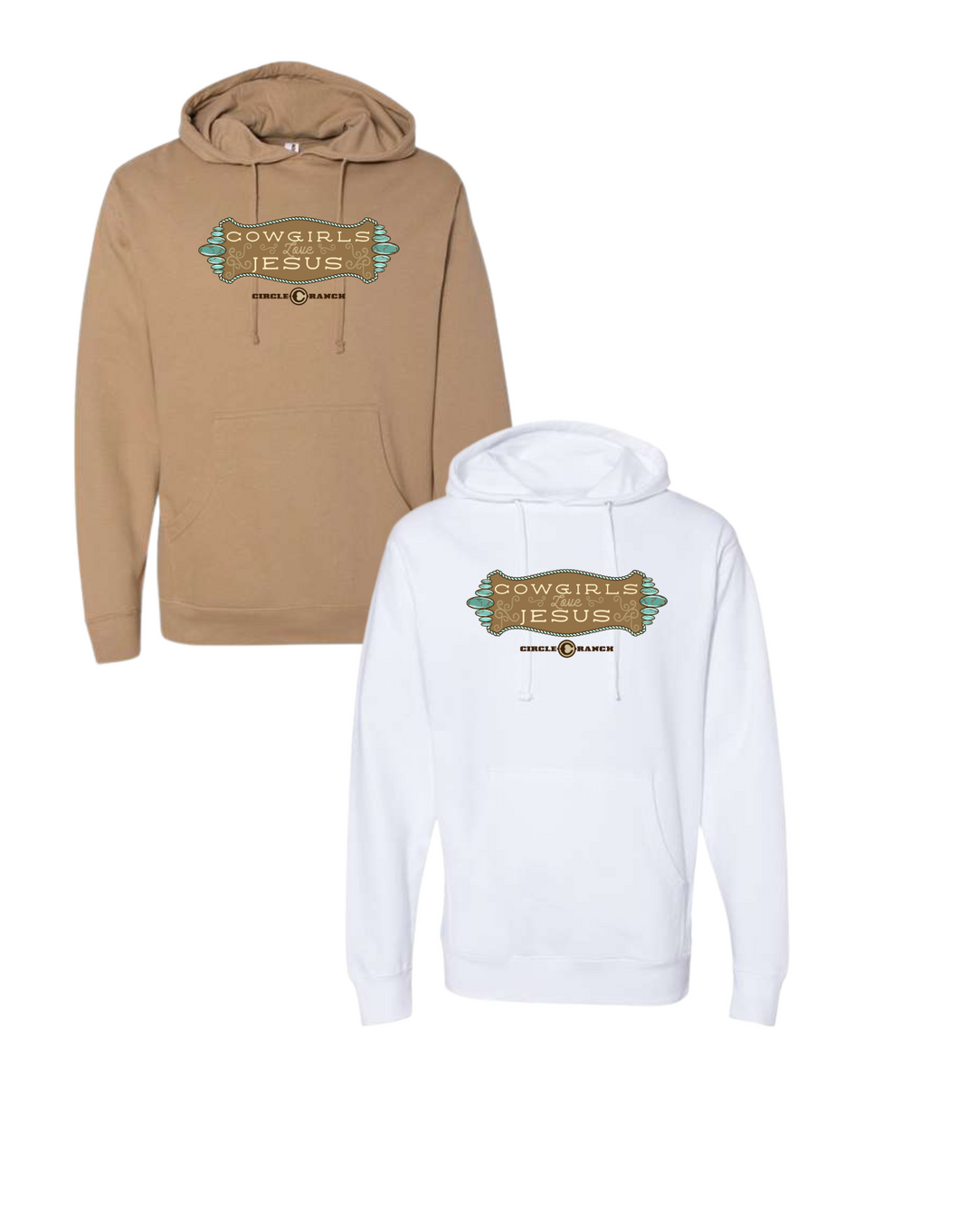 Cowgirls Love Jesus Hoodie
