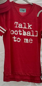 Talk Football to me Jersey t
