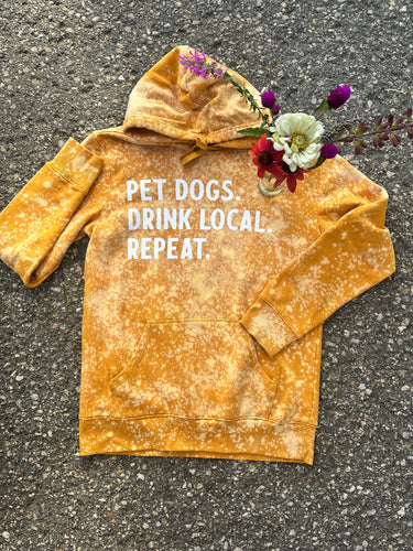 Pet Dogs. Drink Local. Repeat.