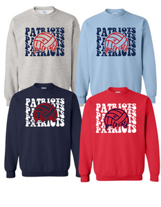 Pats Wave VB Crewneck