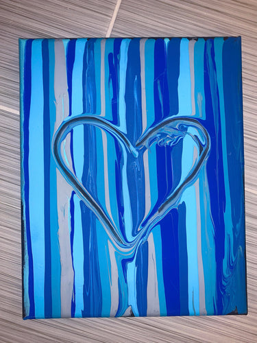 Melting Heart Custom Canvas Painting