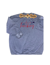 Girls Hockey Heartbeat - Crewneck