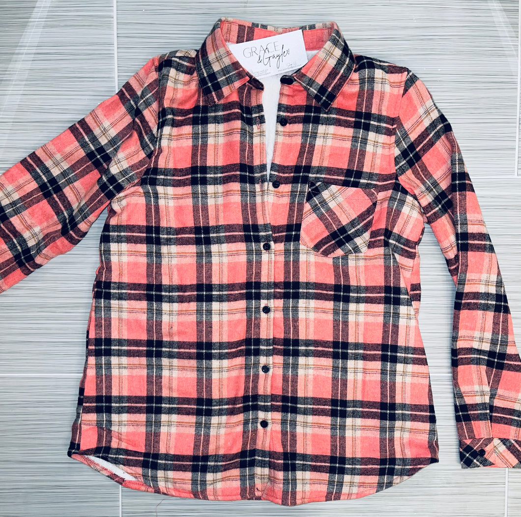 Sherpa Lined Flanel