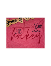 Girls Hockey Heartbeat - Crewneck