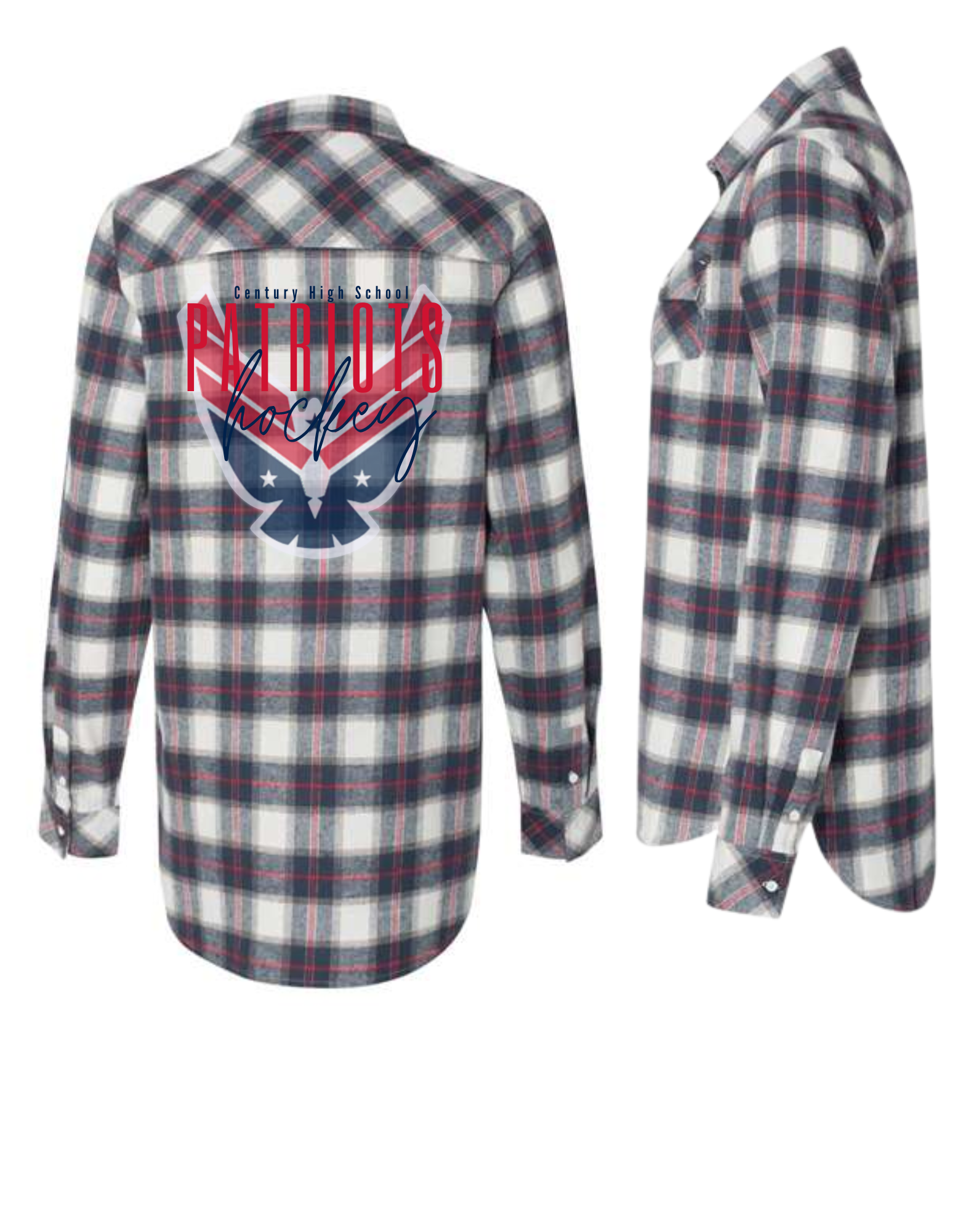 Women's Fit Patriots Flannel – Grace&Gayle