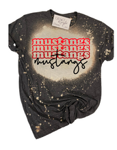 Myhre Mustangs Stacked T