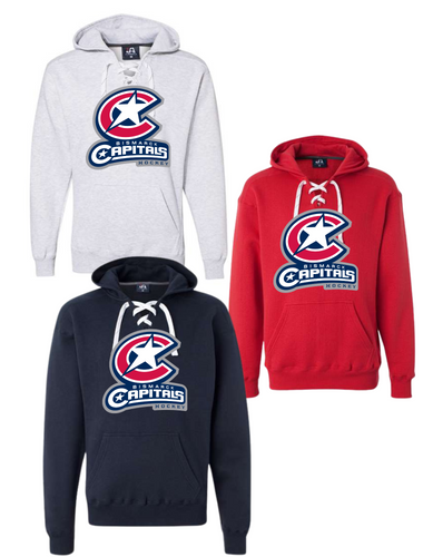 Capitals Lace Up Hockey Hoodie