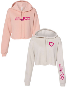 Power of 100 Women's Fit Cropped Hoodie