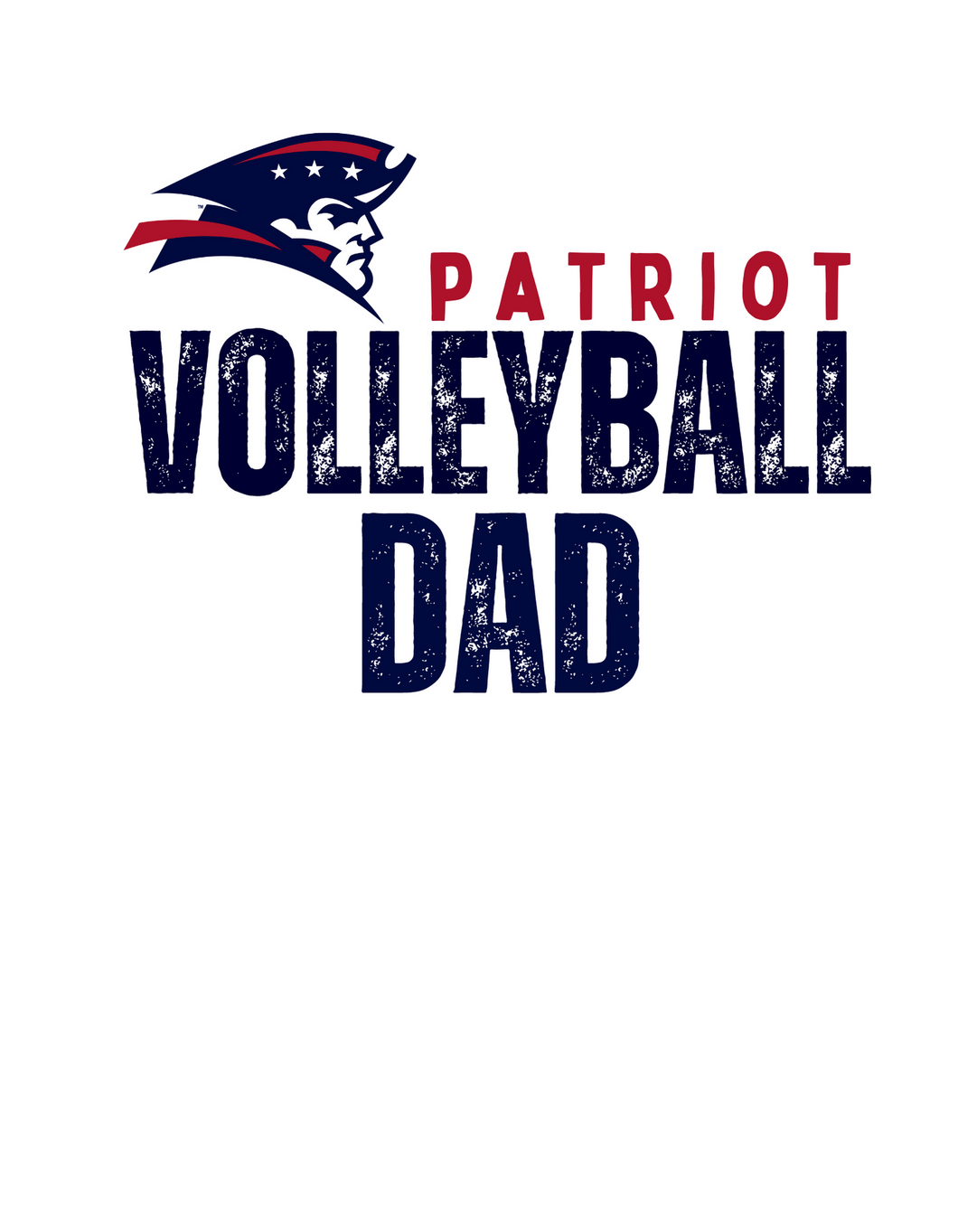 Patriot VB Dad - T-Shirt