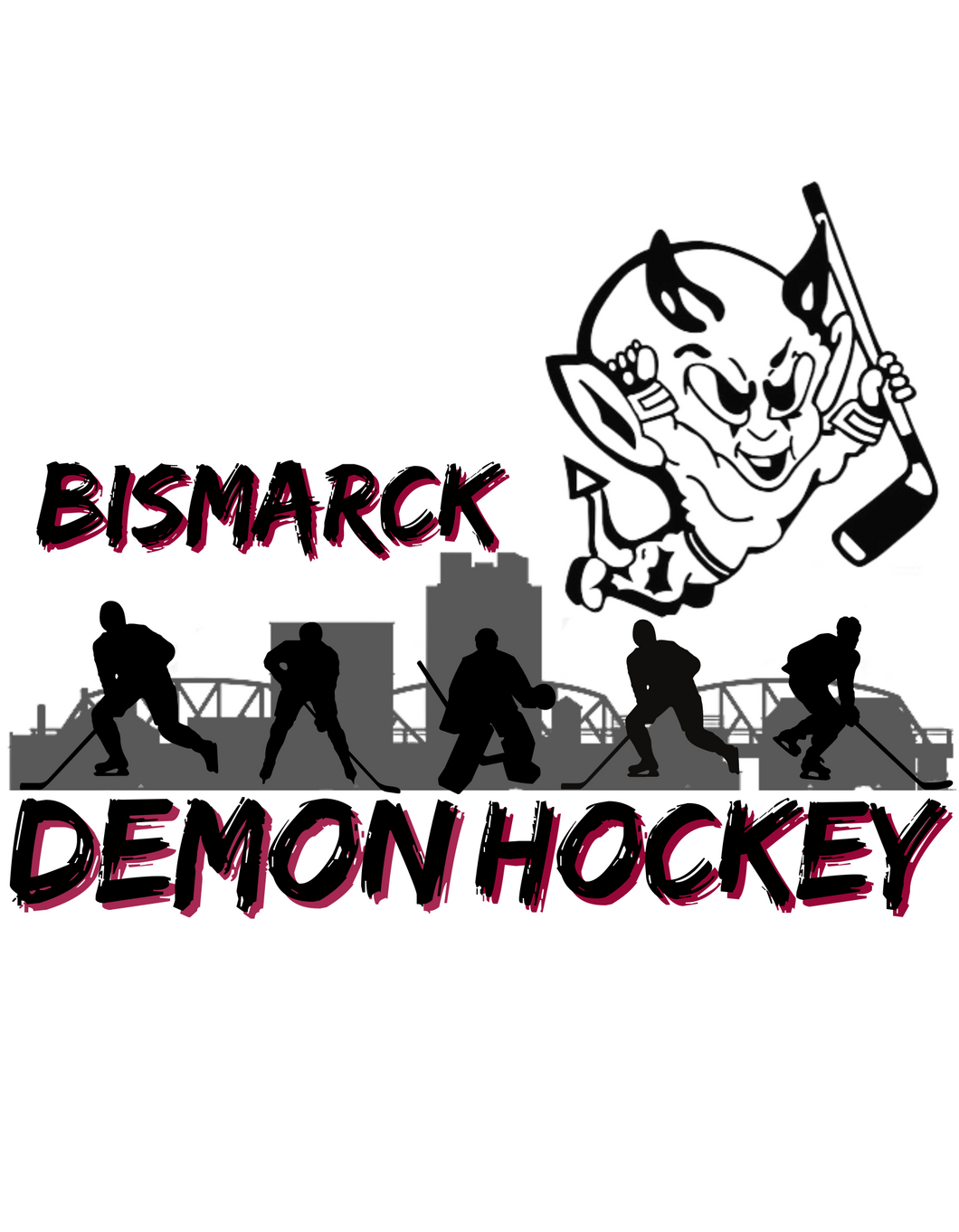 Demonation Hockey Crewneck