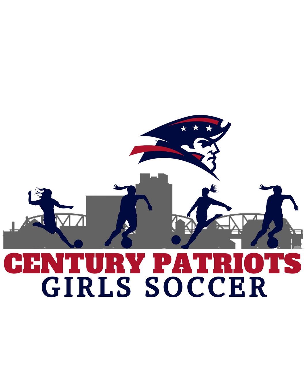 City of Patriots Girls Soccer Hoodie