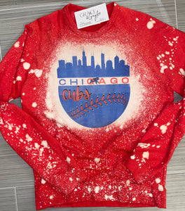 Chi Cubs Bleached Crew