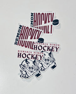 Demon Hockey Stickers