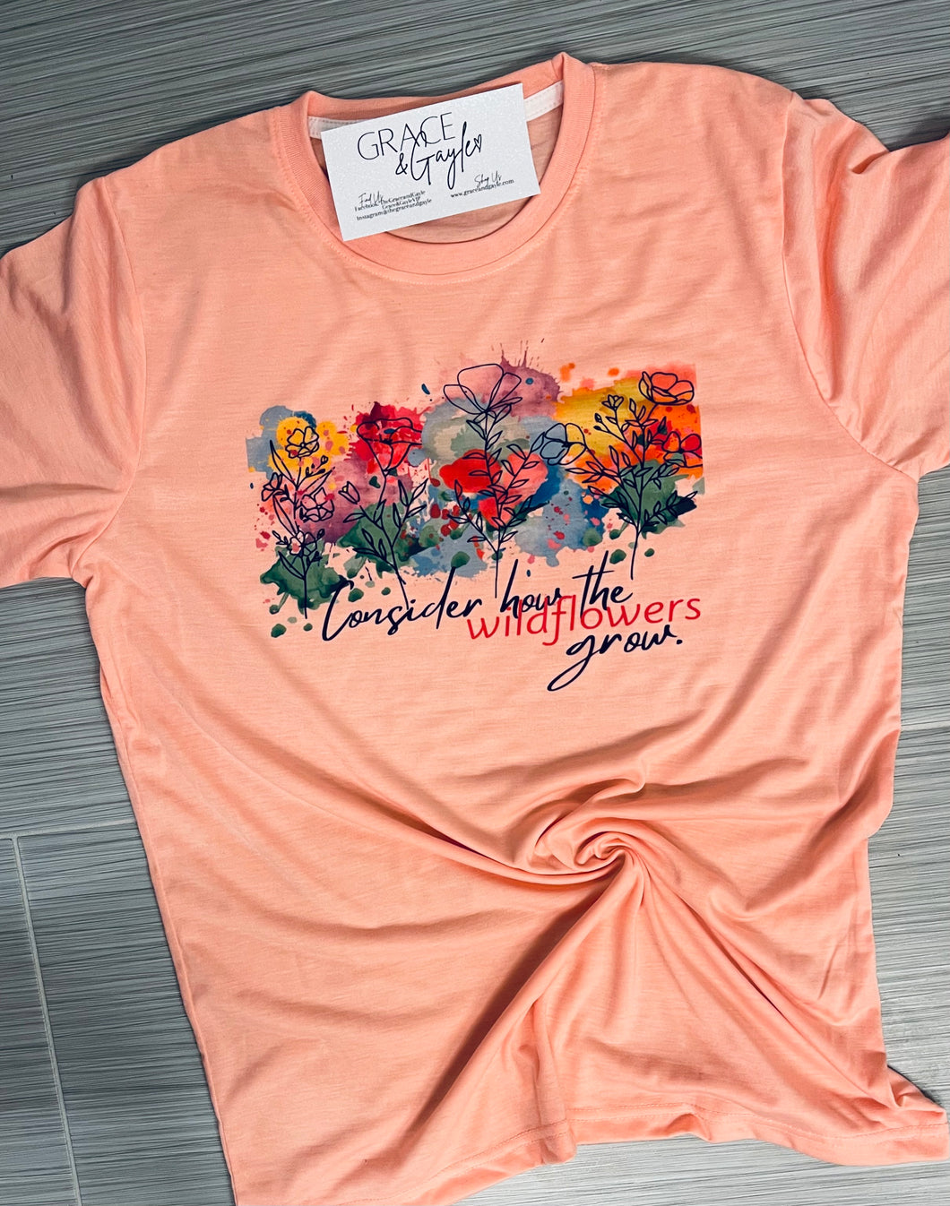 Consider the wildflowers t